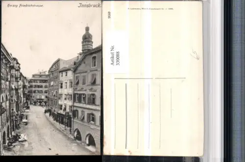 330088,Innsbruck Herzog Friedrichstraße Straßenansicht