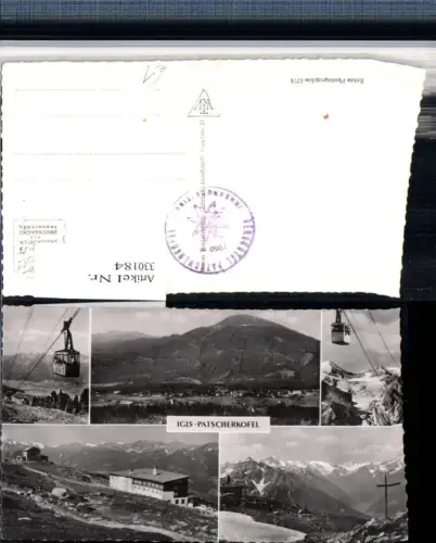 330184,Innsbruck Igls Patscherkofel Seilbahn Bergstation Mehrbildkarte