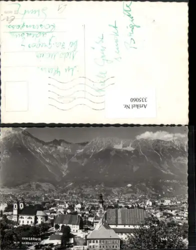 335060,Innsbruck Totale m. Nordkette Bergkulisse