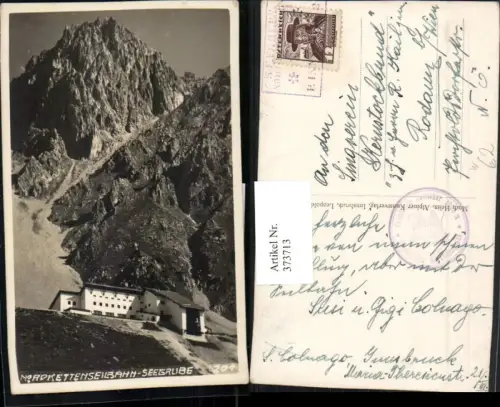373713,Innsbruck Nordkettenseilbahn Seegrube Bergkulisse