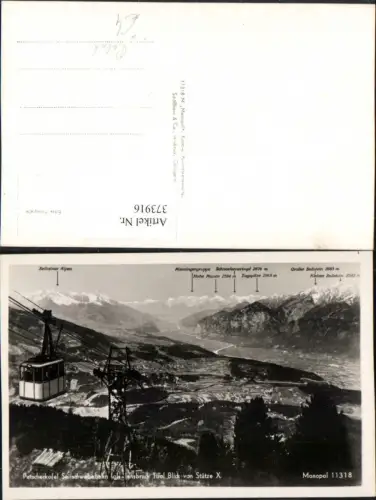 373916,Innsbruck Igls Patscherkofel Seilbahn Bergkulisse