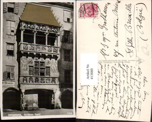 413880,Innsbruck Goldenes Dachl Goldverzierung