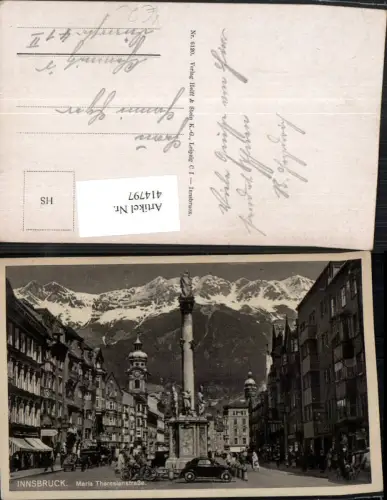 414797,Innsbruck Maria-Theresienstraße Annasäule Bergkulisse pub Helff e Stein 6120