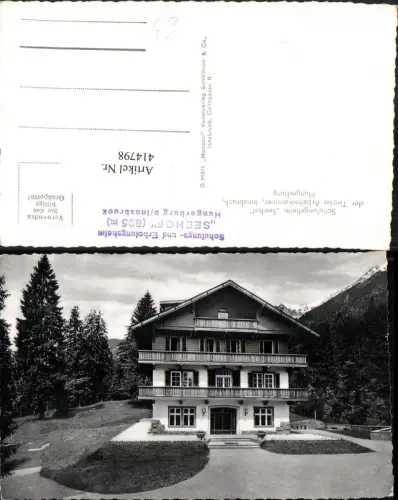 414798,Innsbruck Hungerburg Schulungsheim Seehof