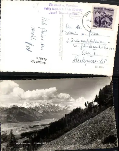 414814,Innsbruck Heiligwasser b. Igls Bergkulisse