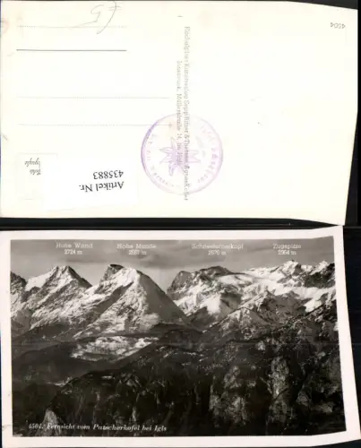 435883,Fernsicht vom Patscherkofel b. Igls Bergkulisse