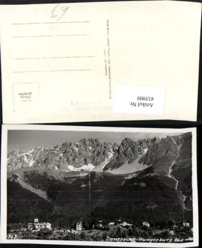 435909,Innsbruck Hungerburg Bergkulisse