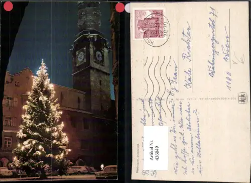 436049,Innsbruck Stadtturm Turm Weihnachtsbaum pub SOS-Kinderdorf