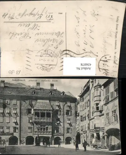 436078,Innsbruck Altstadt Goldenes Dachl