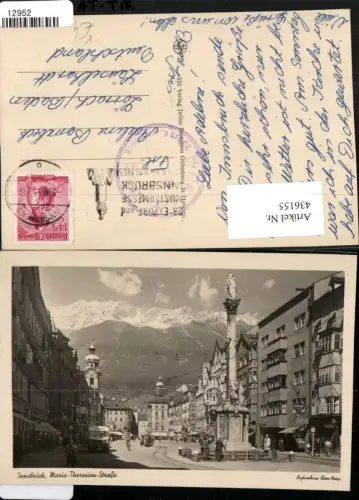 436155,Innsbruck Maria Theresienstraße Annasäule pub Julius Simonsen 522