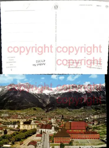 471352,Innsbruck Totale m. Nordkette Bergkulisse
