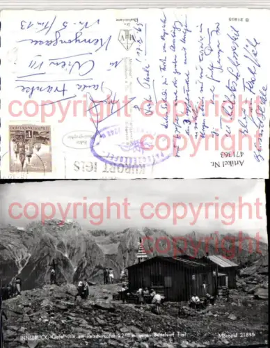 471363,Innsbruck Gipfelhütte Berghütte am Patscherkofel Bergkulisse