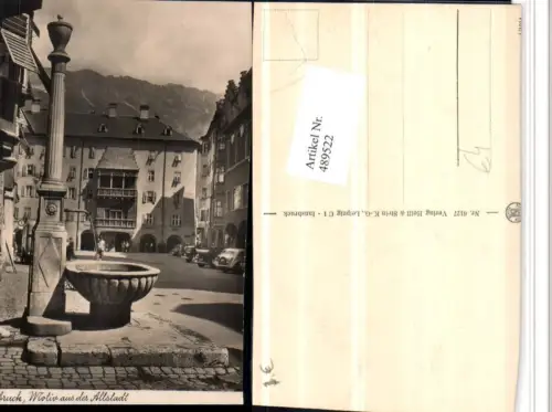489522,Innsbruck Goldenes Dachl Brunnen