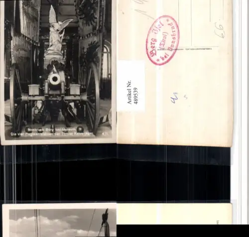 489539,Innsbruck Berg Isel Museum Regimentsfahnen der Tiroler Kaiserjäger