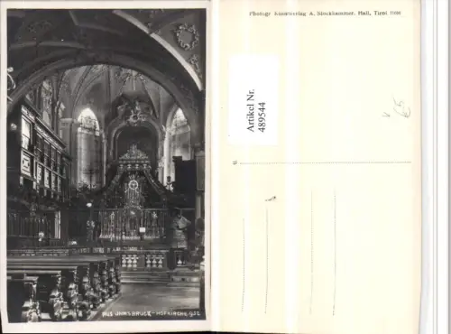 489544,Innsbruck Hofkirche Innenansicht pub A. Stockhammer 952