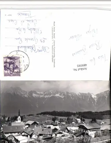 489595,Innsbruck Igls Totale Bergkulisse