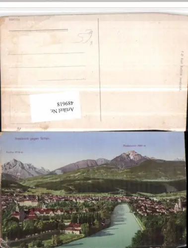 489618,Innsbruck Totale geg. Süden Bergkulisse pub K. Redlich 41