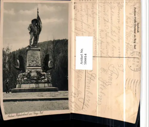 504414,Innsbruck Berg Isel Andreas-Hofer-Denkmal Statue