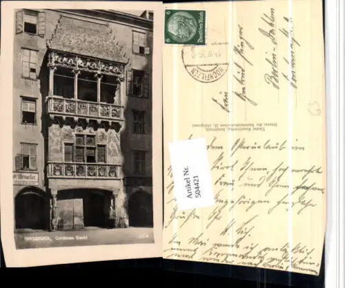 504421,Innsbruck Goldenes Dachl