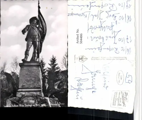 504486,Innsbruck Berg Isel Andreas Hofer-Denkmal Statue