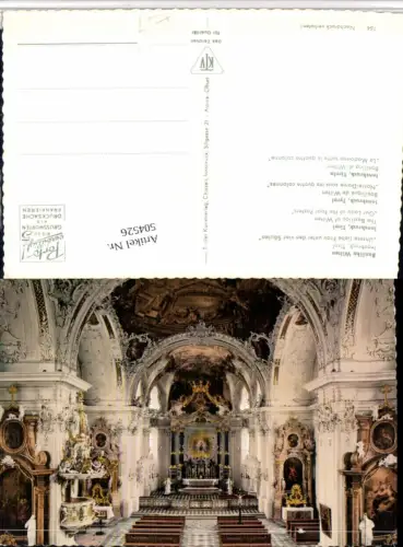504526,Innsbruck Basilika Kirche Wilten Innenansicht