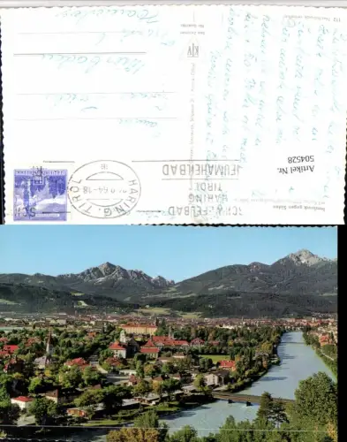 504528,Innsbruck Teilansicht m. Serles u. Nockspitze Bergkulisse