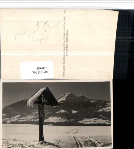 504606,Innsbruck Igls Patsch Umgebung Wegkreuz Andacht Bergkulisse pub Sepp Ritzer
