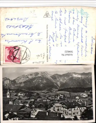 504622,Innsbruck Igls Totale Bergkulisse