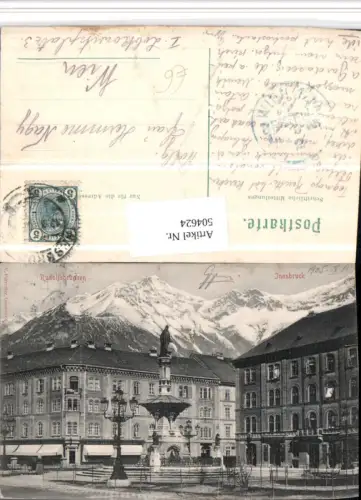 504624,Innsbruck Rudolfsbrunnen Brunnen Bergkulisse