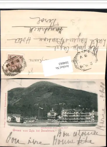 504663,Innsbruck Igls Hotel Igler Hof m. Patscherkofel