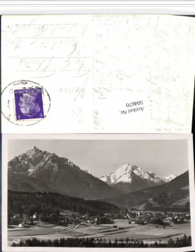 504670,Innsbruck Igls Totale m. Serles u. Habicht Bergkulisse