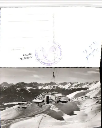 504722,Innsbruck Bergstation Seegrube Seilbahn Bergkulisse pub Rhomberg 9435