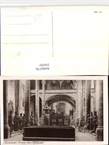 516332,Innsbruck Hofkirche Kirche Innenansicht Orgel