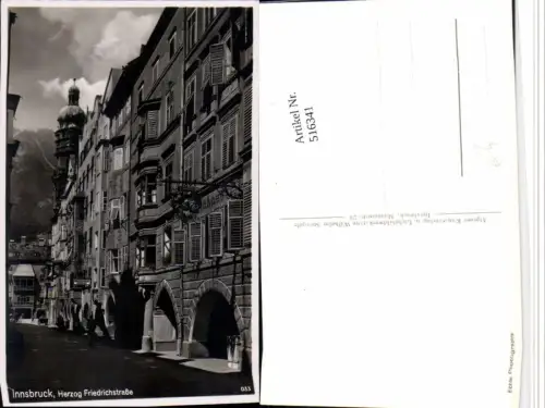 516341,Innsbruck Herzog Friedrichstraße Goldenes Dachl Sadtturm