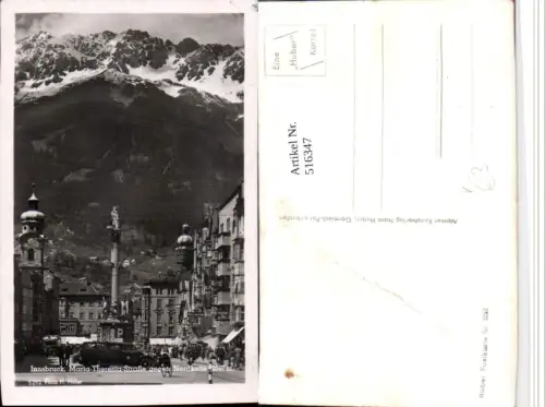 516347,Innsbruck Maria-Theresia-Straße Annasäule pub H. Huber 5252