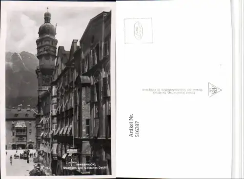 516397,Innsbruck Stadtturm u. Goldenes Dachl
