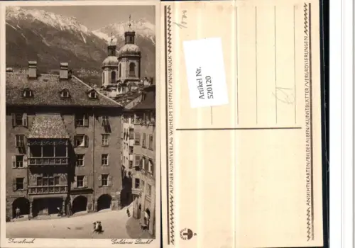 520120,Innsbruck Goldenes Dachl