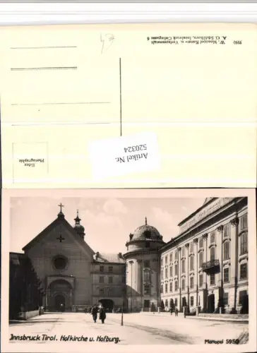 520324,Innsbruck Hofkirche Kirche u. Hofburg