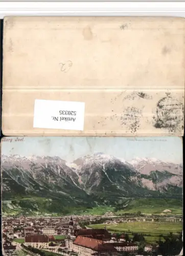 520335,Innsbruck Berg Isel Teilansicht Bergkulisse