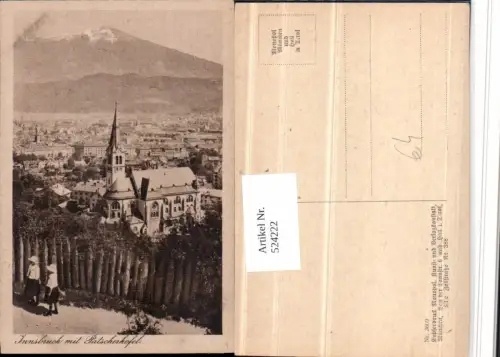 524222,Innsbruck Teilansicht Kirche m. Patscherkofel