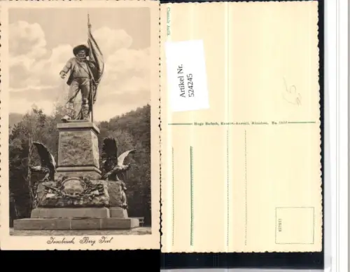 524245,Innsbruck Berg Isel Andreas Hofer-Denkmal