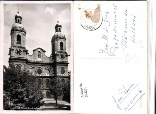 524251,Innsbruck Stadtpfarrkirche Kirche