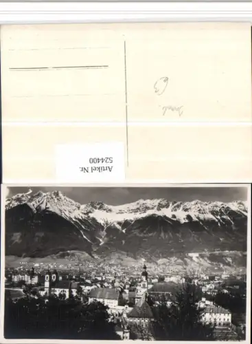 524400,Innsbruck Totale Bergkulisse