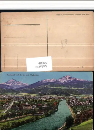 524439,Innsbruck Totale m. Serles Bergkulisse pub Purger e Co 12244