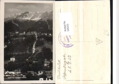 526252,Innsbruck Hungerburg Detail Häuserpartie