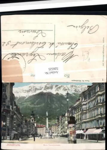 526525,Innsbruck Maria Theresienstraße Litfaßsäule