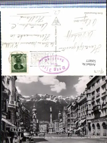 526877,Innsbruck Maria Theresienstraße Oldtimer Auto
