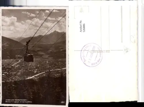 526886,Innsbruck Innsbrucker Nordkettenbahn Seilbahn
