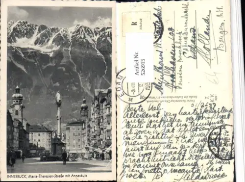 526915,Innsbruck Maria Theresienstraße Annasäule