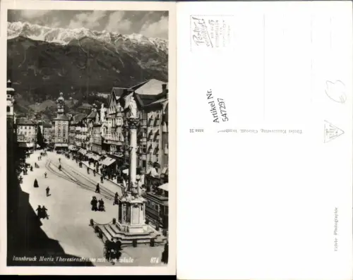 547297,Innsbruck Maria Theresienstrasse Annasäule